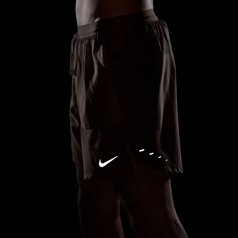 Pánské běžecké šortky Nike Stride Dri-Fit Brief-Lined 7" particle rose 7