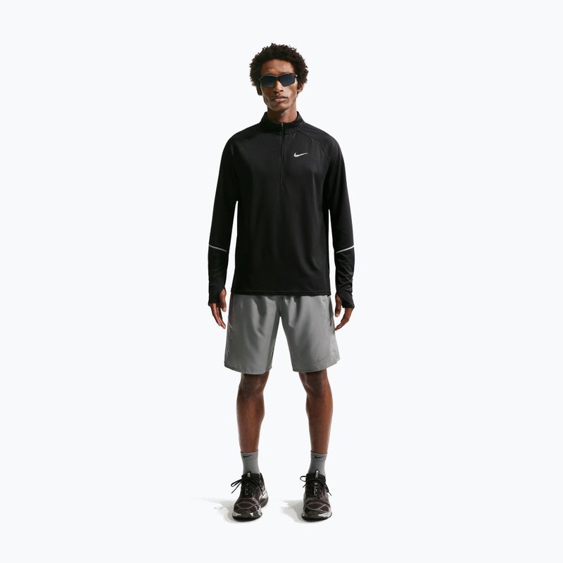 Pánská běžecká mikina Nike Miler Dri-Fit UV 1/2 Zip black 2