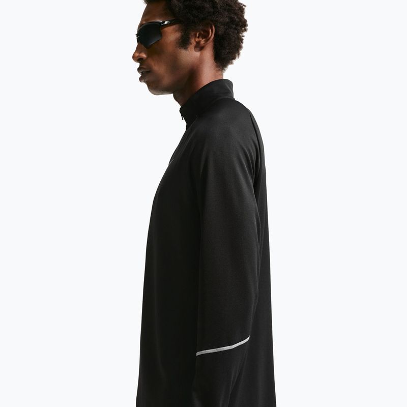 Pánská běžecká mikina Nike Miler Dri-Fit UV 1/2 Zip black 4