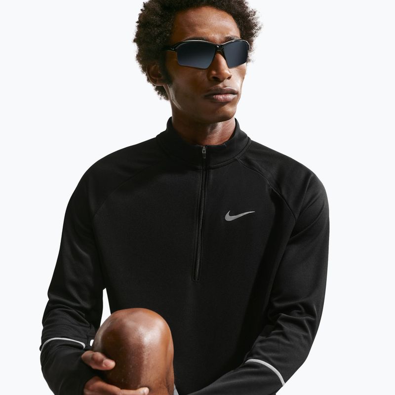 Pánská běžecká mikina Nike Miler Dri-Fit UV 1/2 Zip black 5