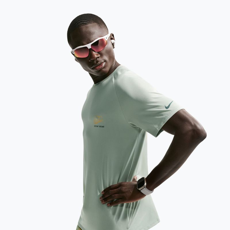 Pánské běžecké tričko Nike Stride Dri-Fit ADV jade horizon 5