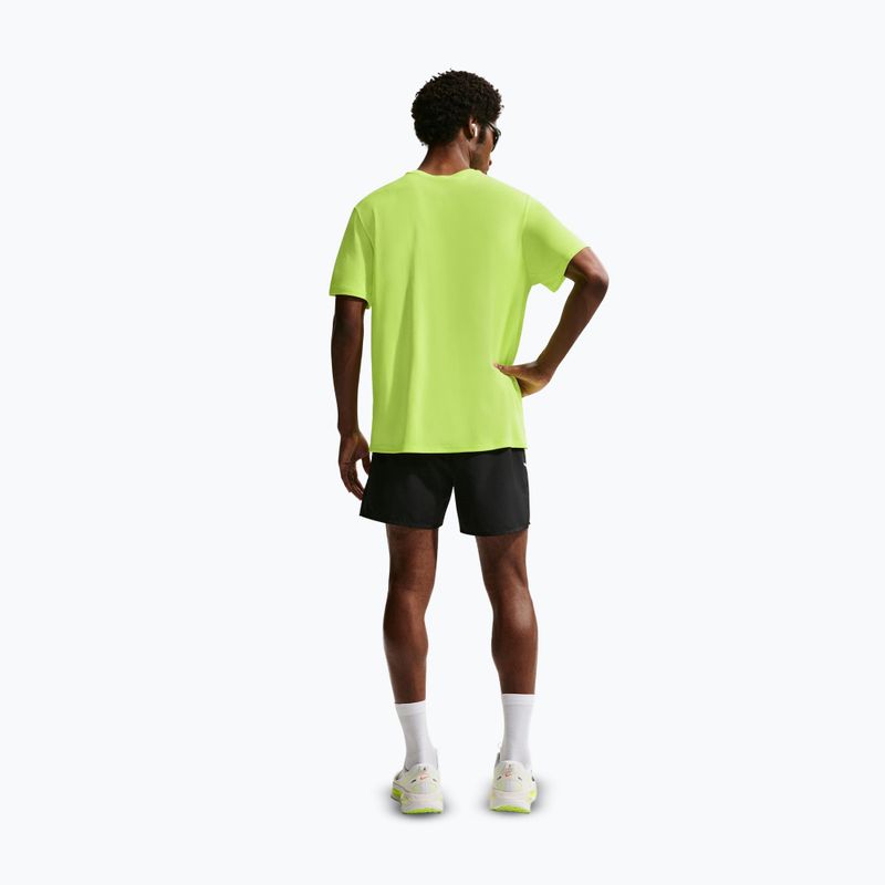 Pánské běžecké tričko Nike Miler Dri-Fit UV volt ice 3