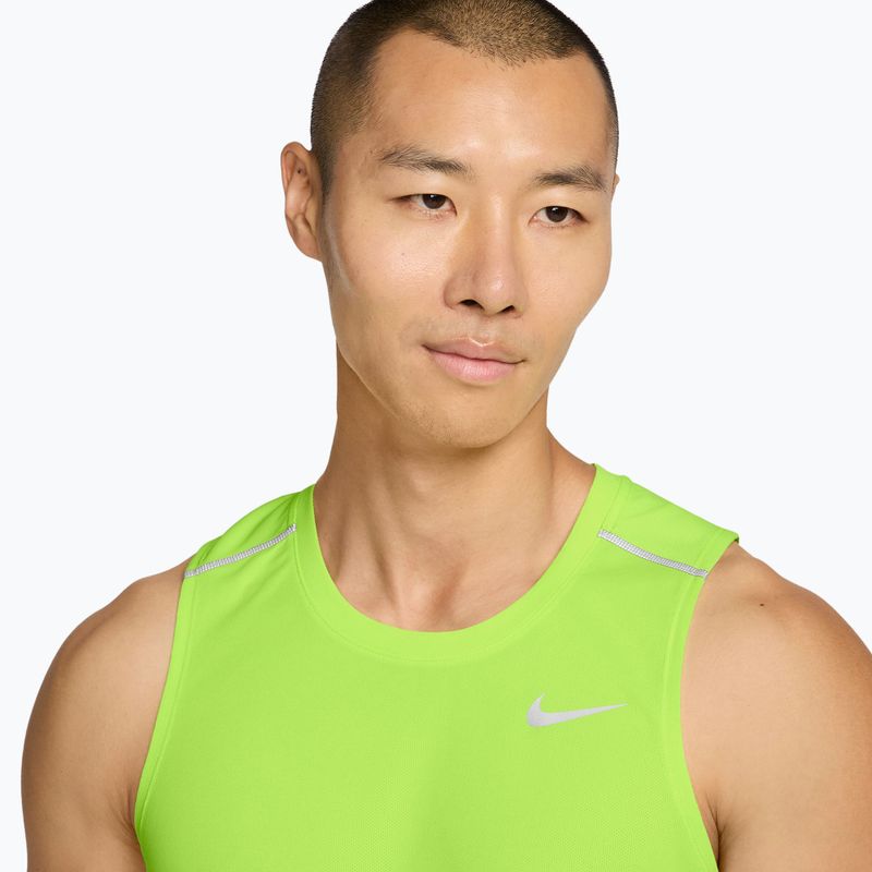 Pánské běžecké tričko Nike Miler Dri-Fit volt ice 3