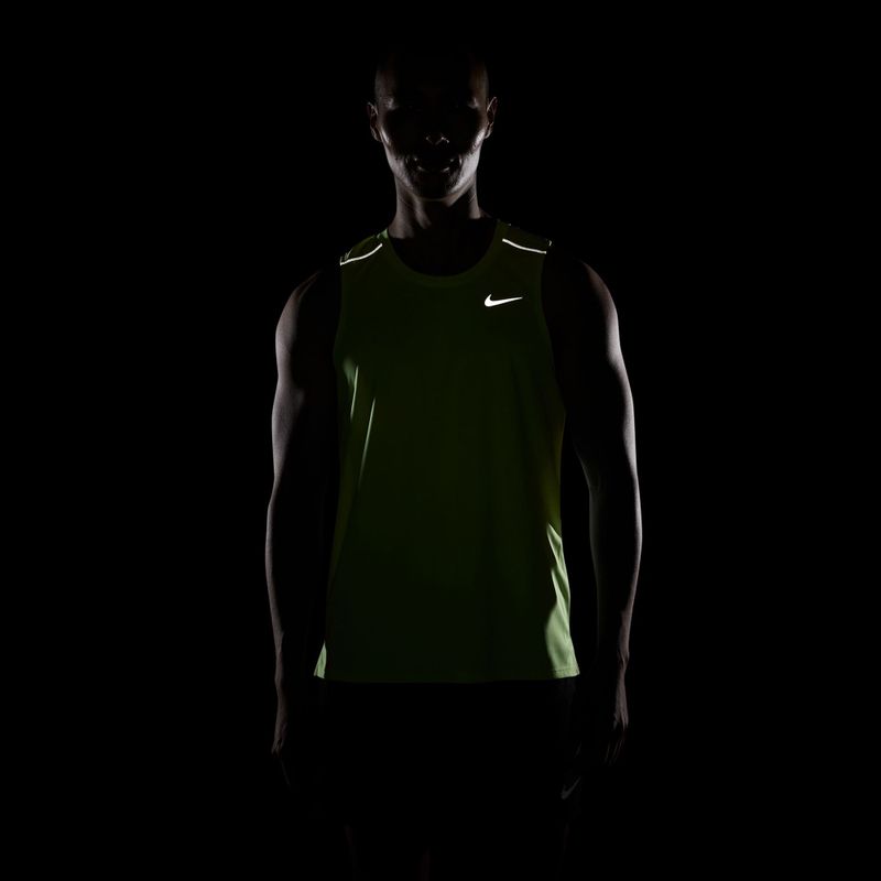 Pánské běžecké tričko Nike Miler Dri-Fit volt ice 4