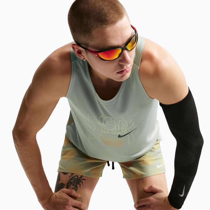 Pánské běžecké tričko Nike Stride Dri-Fit ADV jade horizon/linen 5
