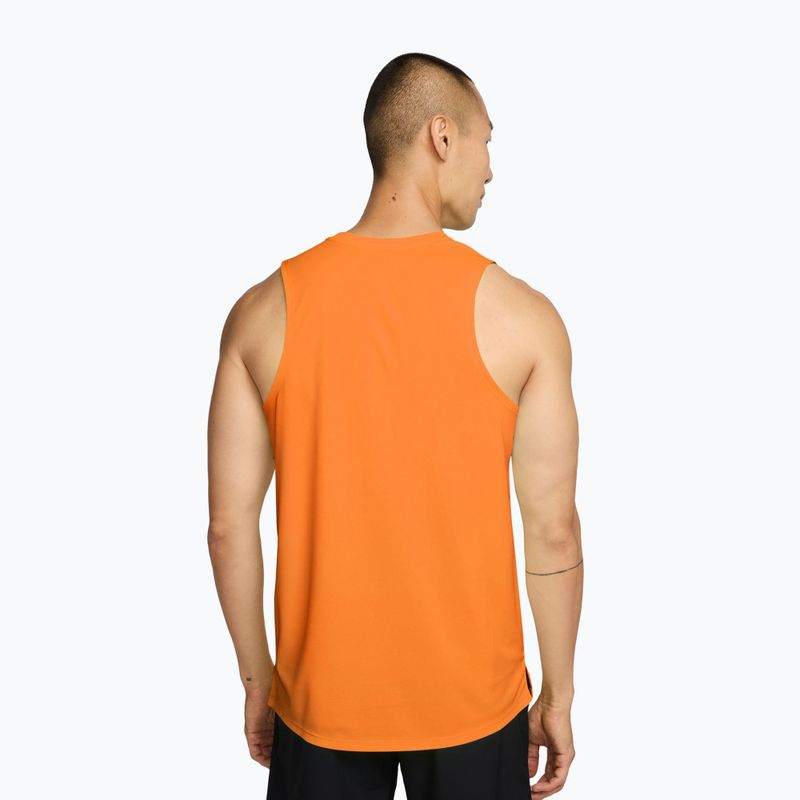 Pánské běžecké tričko Nike Miler Dri-Fit total orange 2