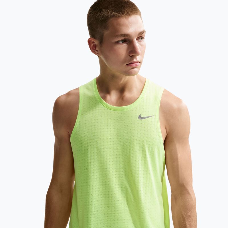 Pánské běžecké tričko Nike Miler Breathe volt ice 5