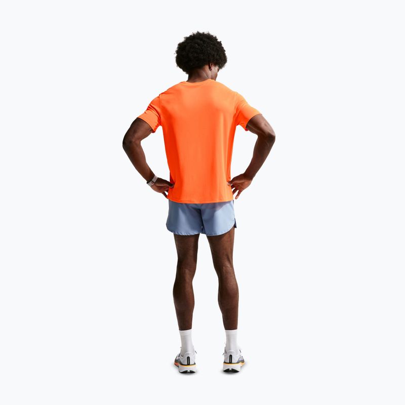 Pánské běžecké tričko Nike Miler Dri-Fit UV total orange 2