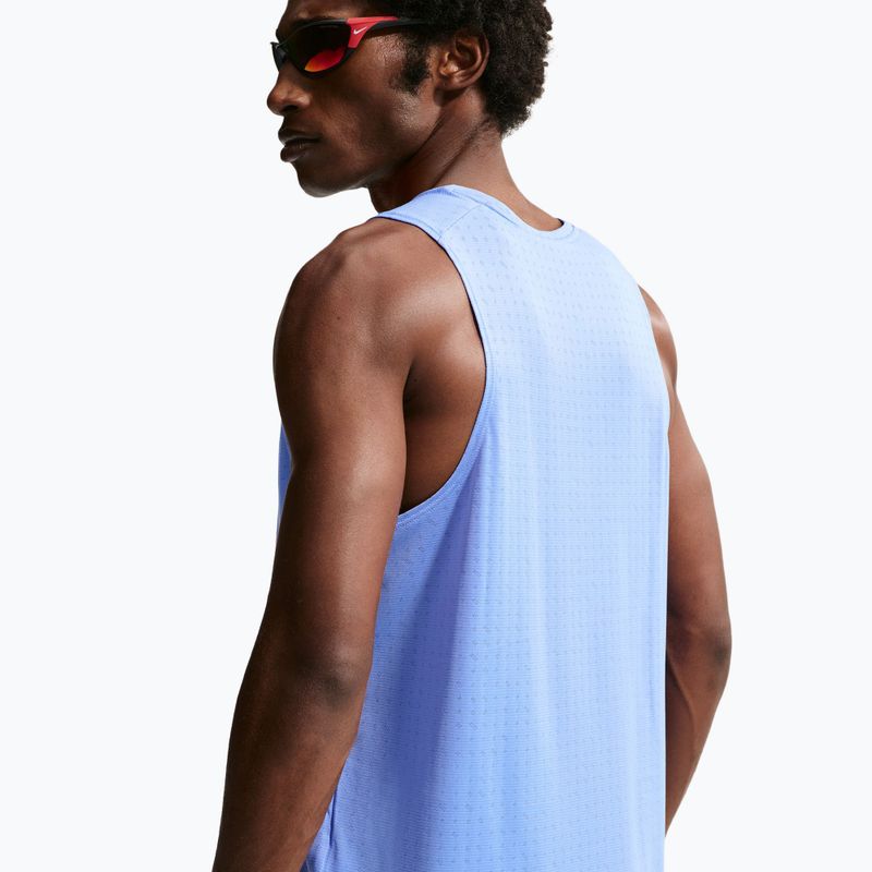 Pánské běžecké tričko Nike Miler Breathe royal pulse 5