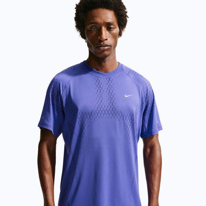 Pánské běžecké tričko Nike Stride Dri-Fit ADV lapis/deep royal blue 4