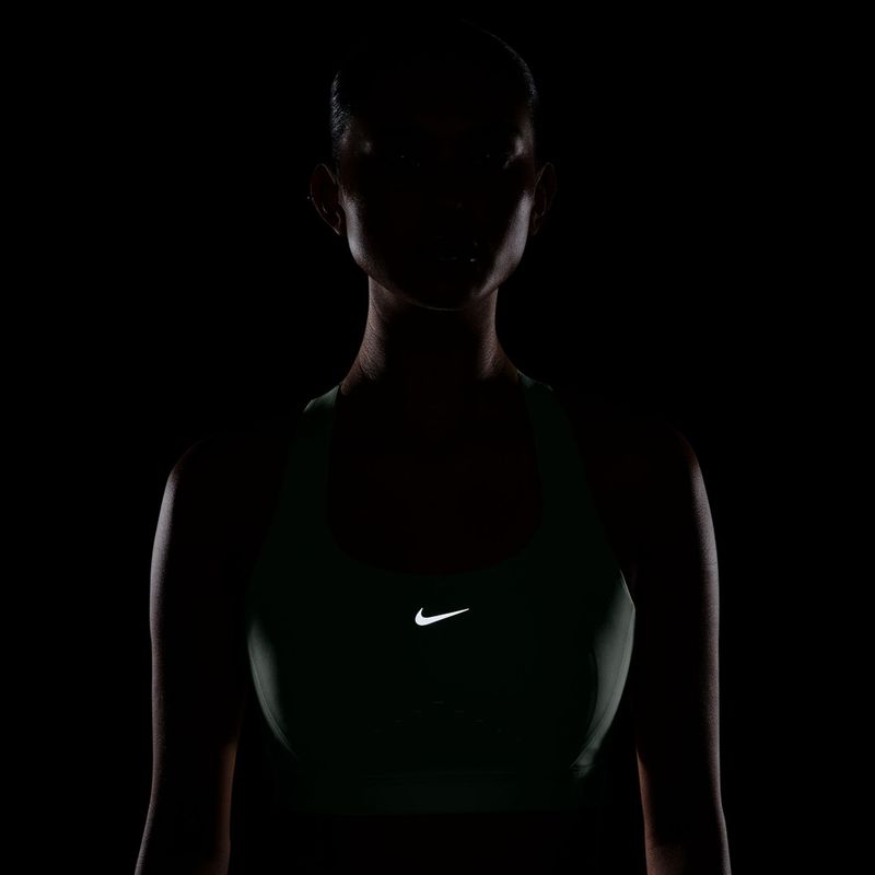Tréninková podprsenka Nike Swift High-Support Lightly Lined steam/reflective silver 6