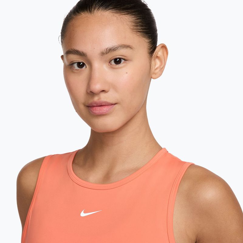 Dámský sportovní top Nike Pro Dri-Fit crimson bliss/white 3