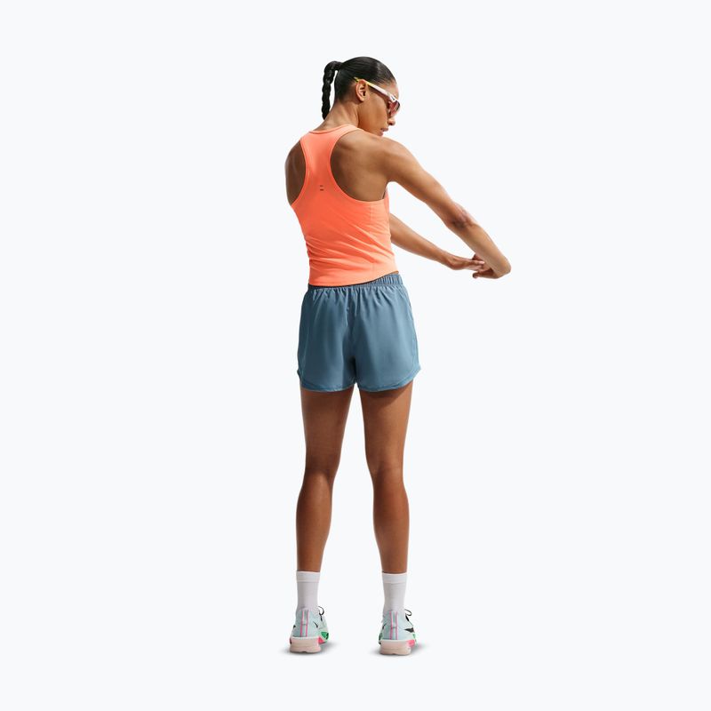 Dámské běžecké tričko Nike Swoosh Run Dri-Fit orange pulse/photon dust/white 3