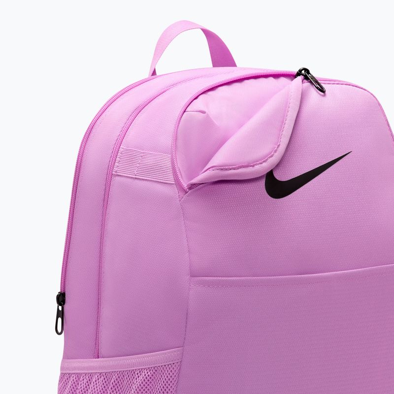 Batoh Nike Brasilia 24 l light magenta/black/black 7