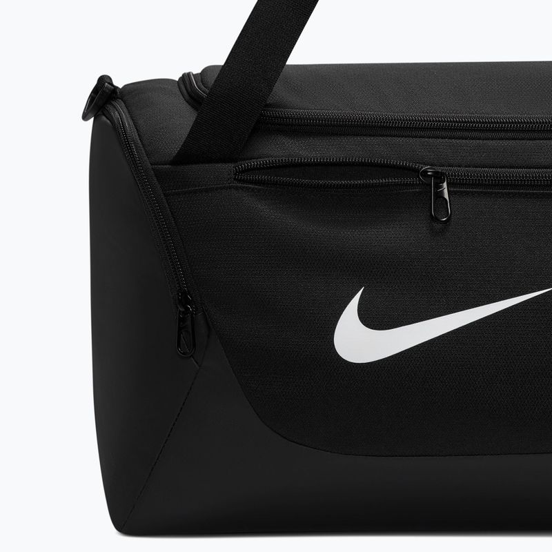 Tréninková taška Nike Brasilia Duffel Extra Small 24 l black/black/white 3