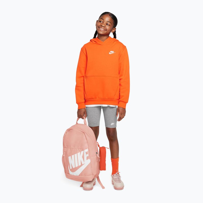 Dětský městský batoh Nike Elemental Shoebox 20 l arctic orange/orange/white 8