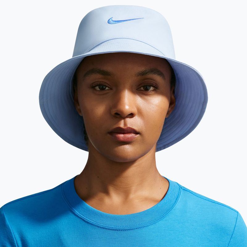 Klobouk Nike Apex Bucket Swoosh hydrogen blue/university blue 5
