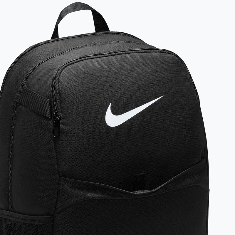 Batoh Nike Brasilia 24 l black/black/white 8