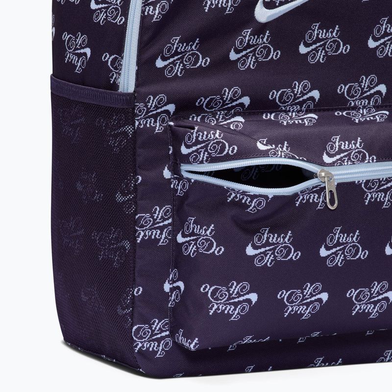 Městský batoh Nike Heritage 23 l purple dynasty/hydrogen blue 5