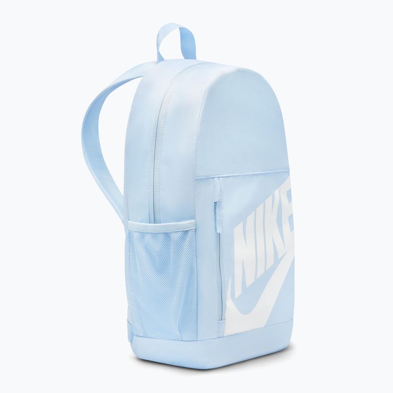 Dětský městský batoh Nike Elemental Shoebox 20 l hydrogen blue/orange/white 2