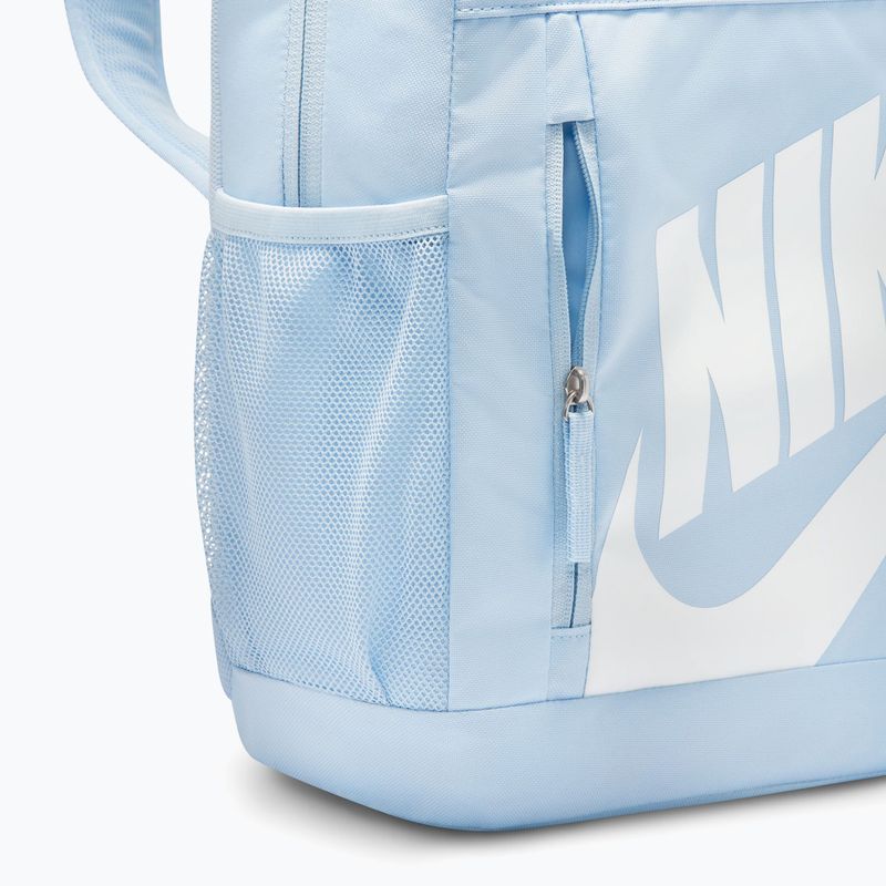Dětský městský batoh Nike Elemental Shoebox 20 l hydrogen blue/orange/white 5