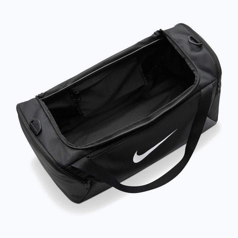 Tréninková taška Nike Brasilia Duffel Small 40 l black/black/white 4