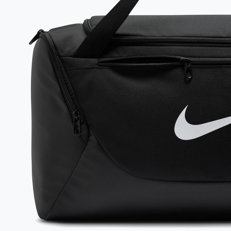 Tréninková taška Nike Brasilia Duffel Small 40 l black/black/white 6