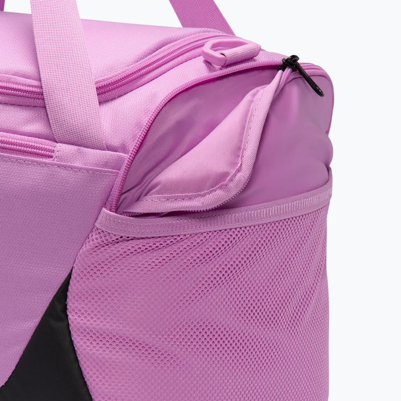 Tréninková taška Nike Brasilia Duffel Extra Small 24 l light magenta/black/black 7