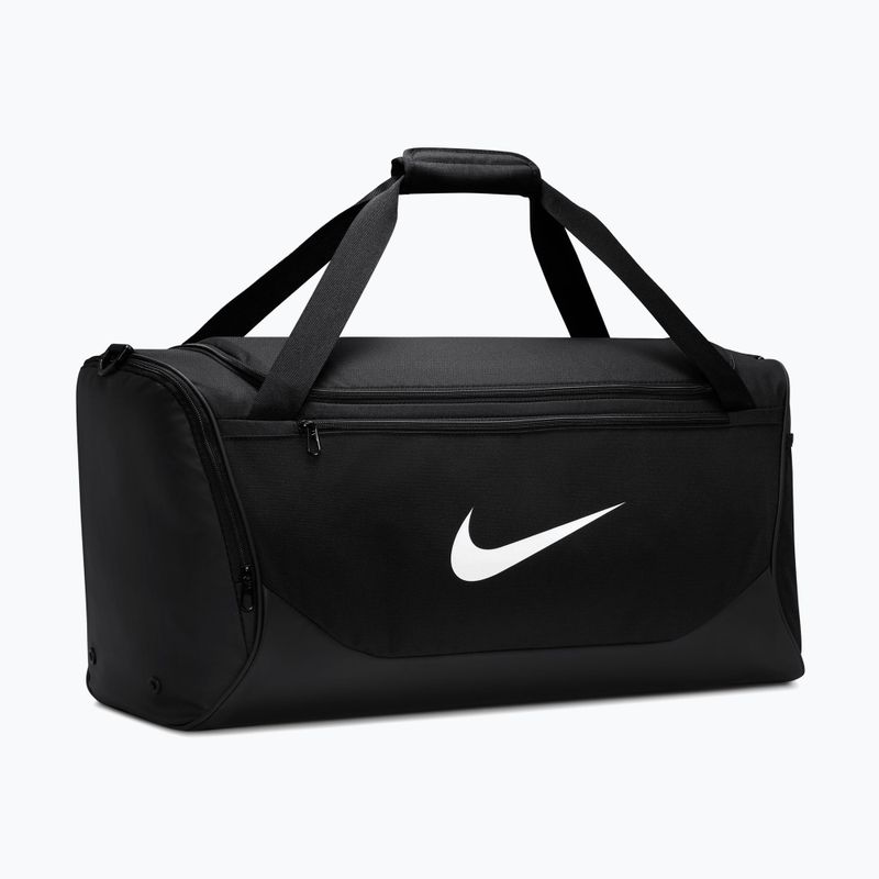 Tréninková taška Nike Brasilia Duffel Medium 60 l black/black/white 2