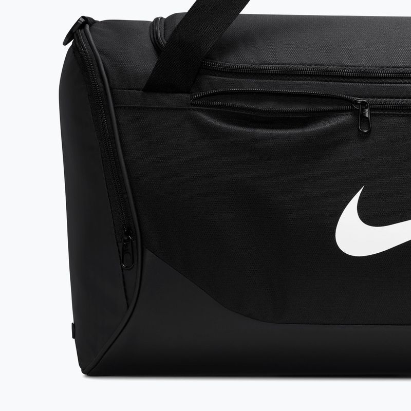 Tréninková taška Nike Brasilia Duffel Medium 60 l black/black/white 7