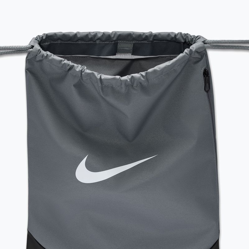 Pytel Nike Brasilia 18 l smoke grey/black/white 3