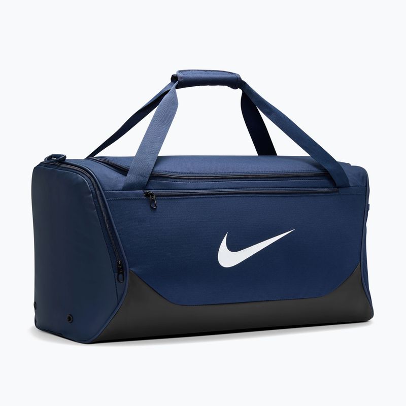 Tréninková taška Nike Brasilia Duffel Medium 60 l midnight navy/black/white 2