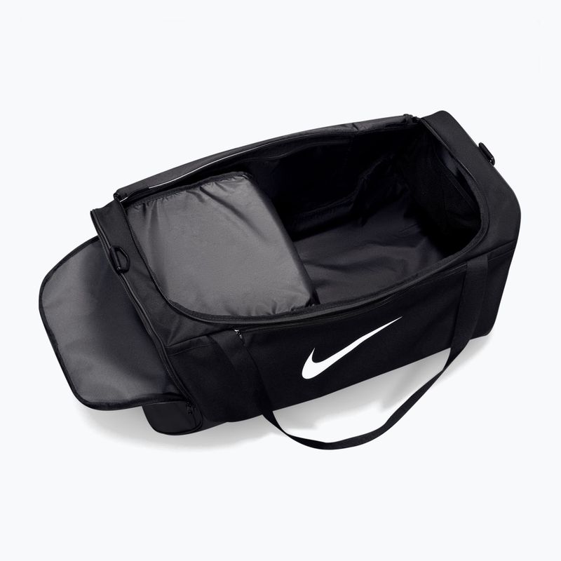 Tréninková taška Nike Brasilia Duffel Large 95 l black/black/white 5