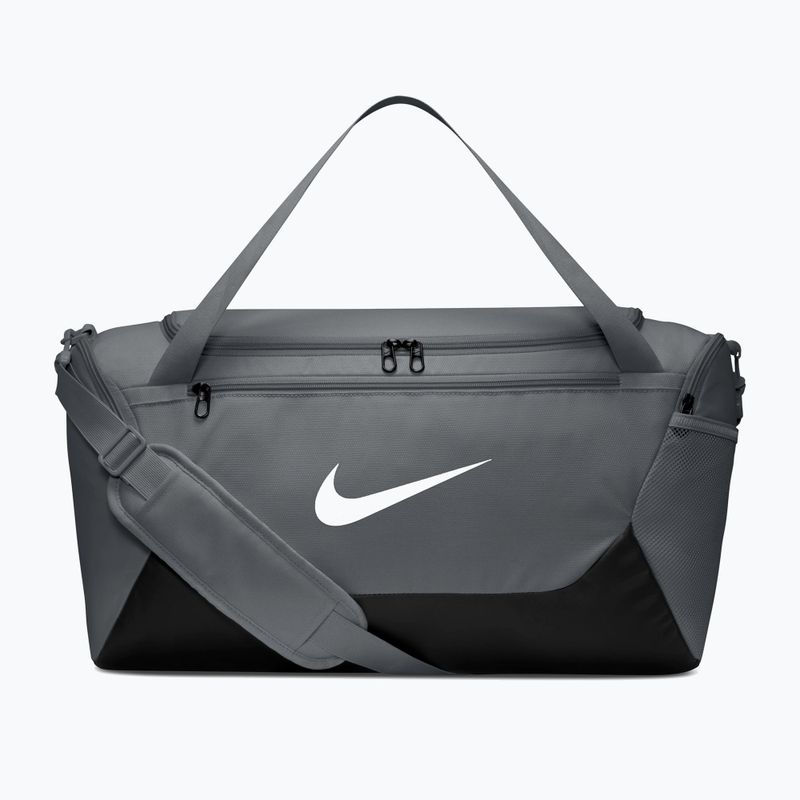 Tréninková taška Nike Brasilia Duffel Small 40 l smoke grey/black/white