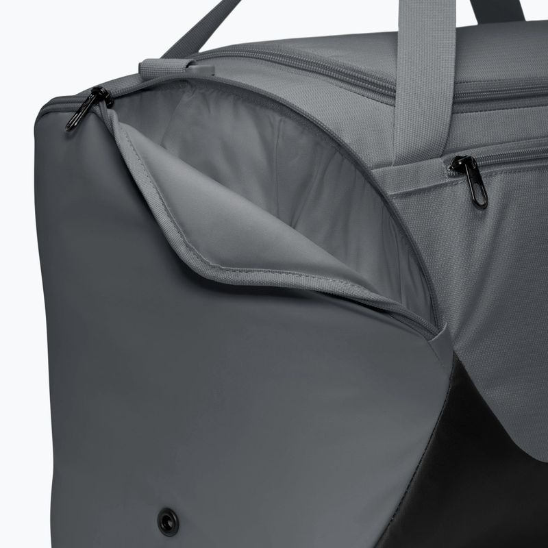 Tréninková taška Nike Brasilia Duffel Small 40 l smoke grey/black/white 8