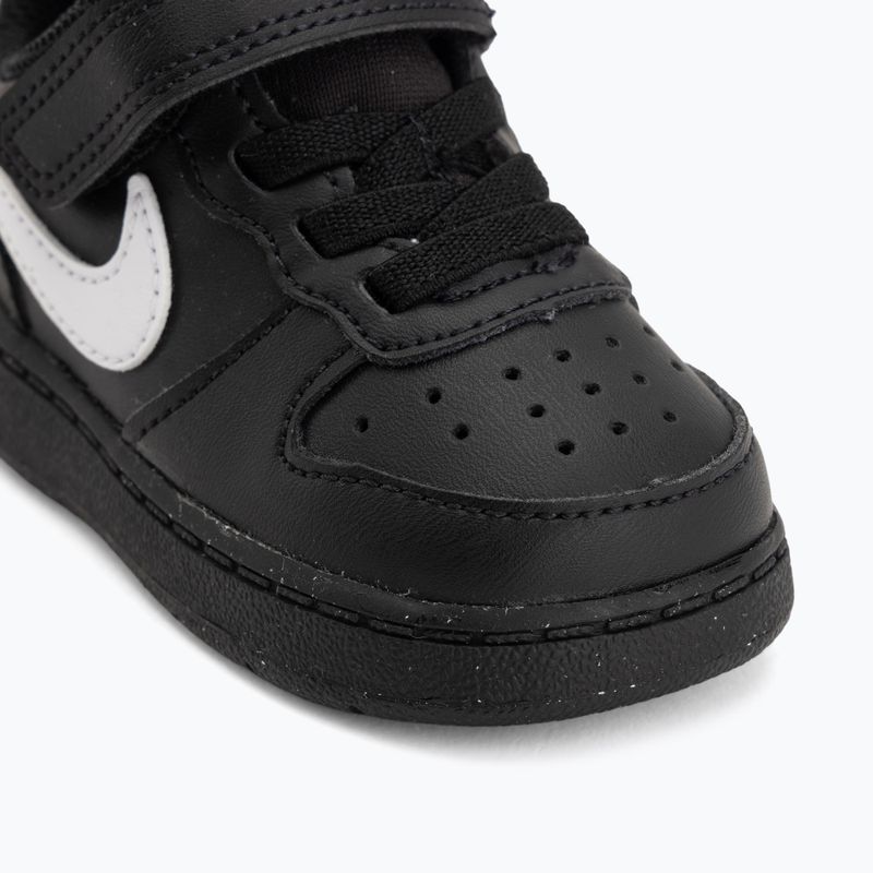 Dětské boty do vody Nike Court Borough Low Recraft black/black/white 7