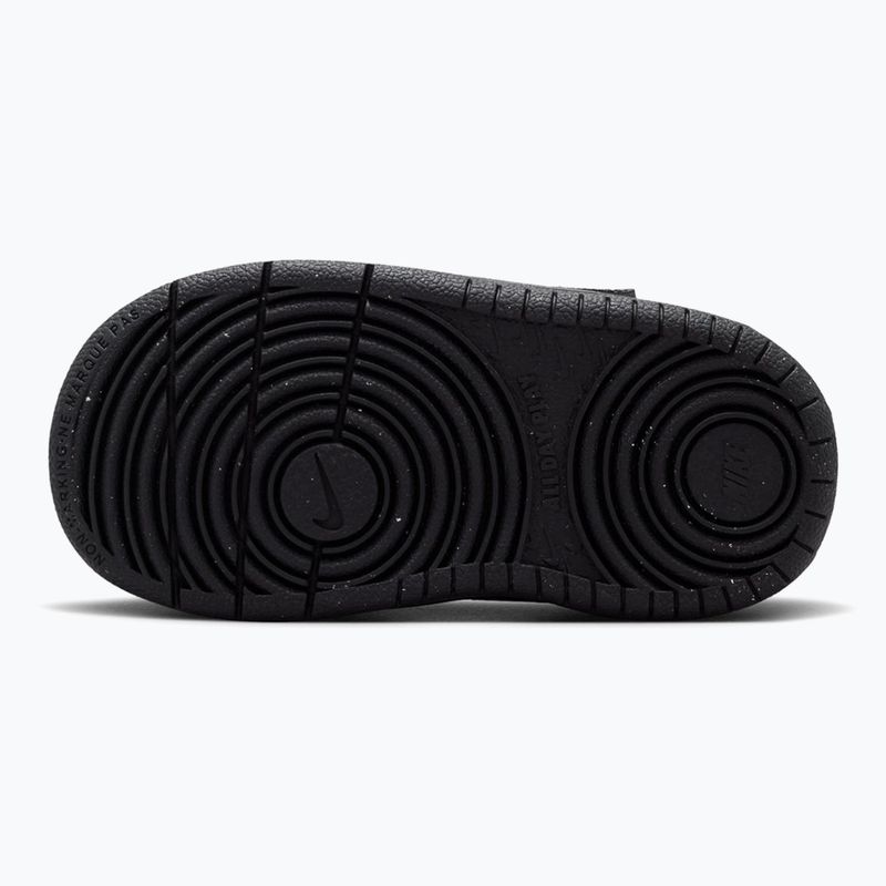 Dětské boty do vody Nike Court Borough Low Recraft black/black/white 3