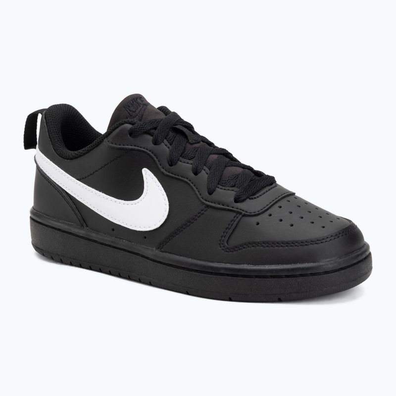 Boty Nike Court Borough Low Recraft černá/černá/bílá