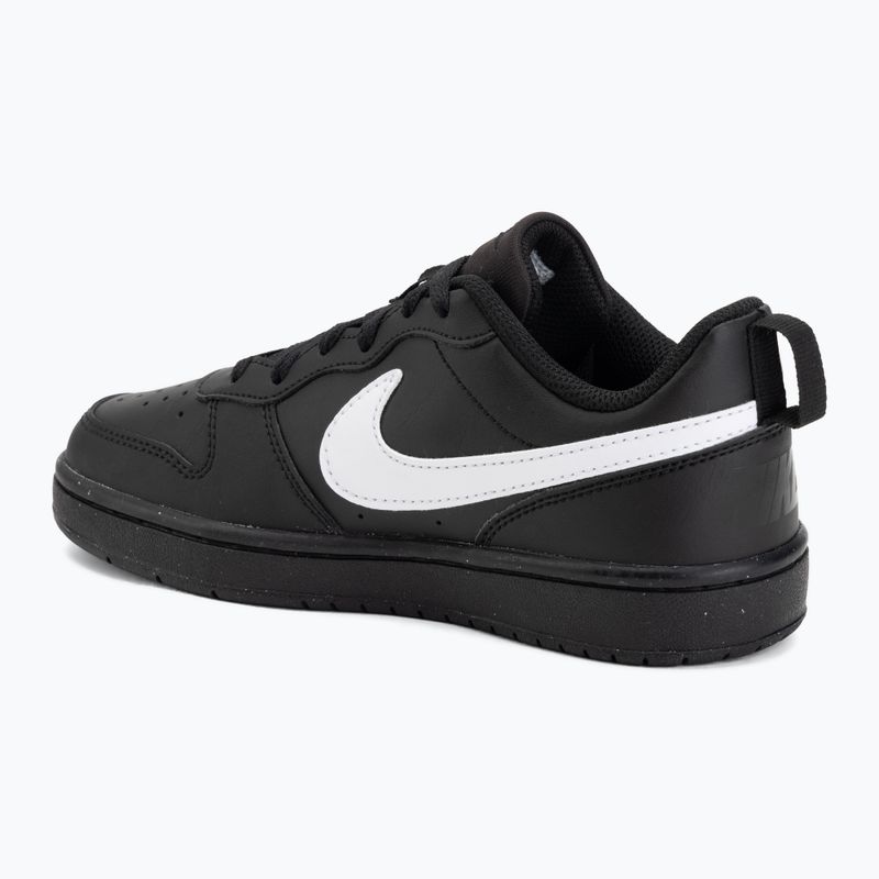 Boty Nike Court Borough Low Recraft černá/černá/bílá 3