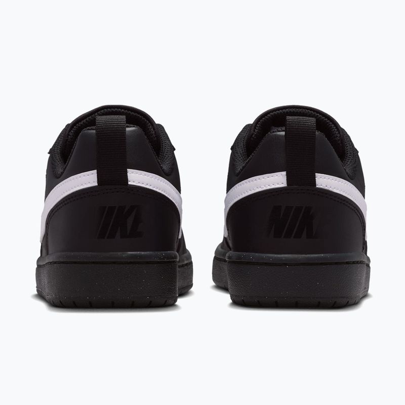 Boty  Nike Court Borough Low Recraft black/black/white 4