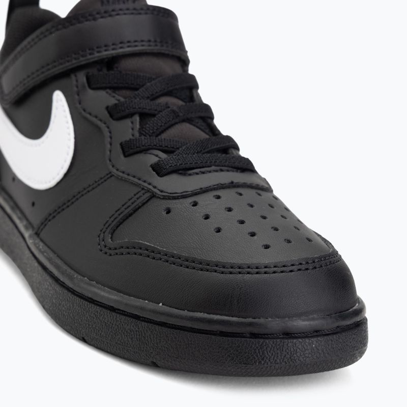 Dětské boty Nike Court Borough Low Recraft black/black/white 7