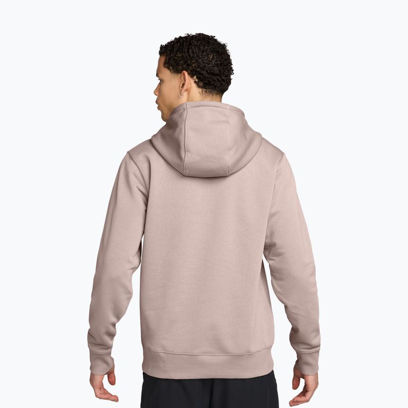 Pánská tenisová mikina Nike Court Dri-Fit Heritage French Terry Hoodie silt red 2