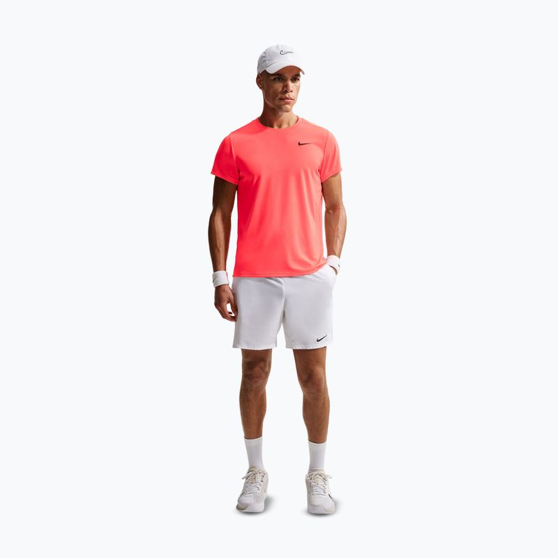 Pánské tenisové tričko Nike Court Dri-Fit Victory hot lava/black 2