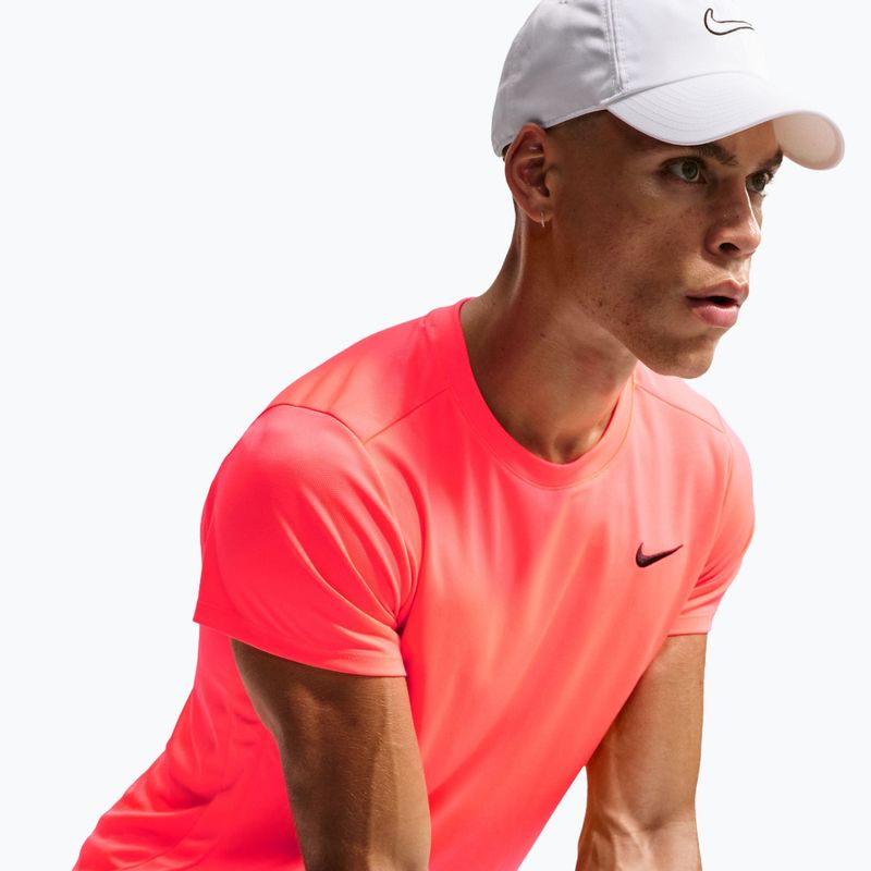 Pánské tenisové tričko Nike Court Dri-Fit Victory hot lava/black 6