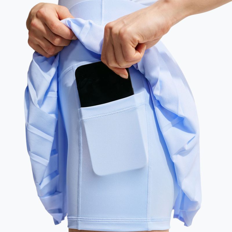 Tenisová sukně Nike Victory Dri-Fit High-Waisted Pleated hydrogen blue/hydrogen blue/white 8