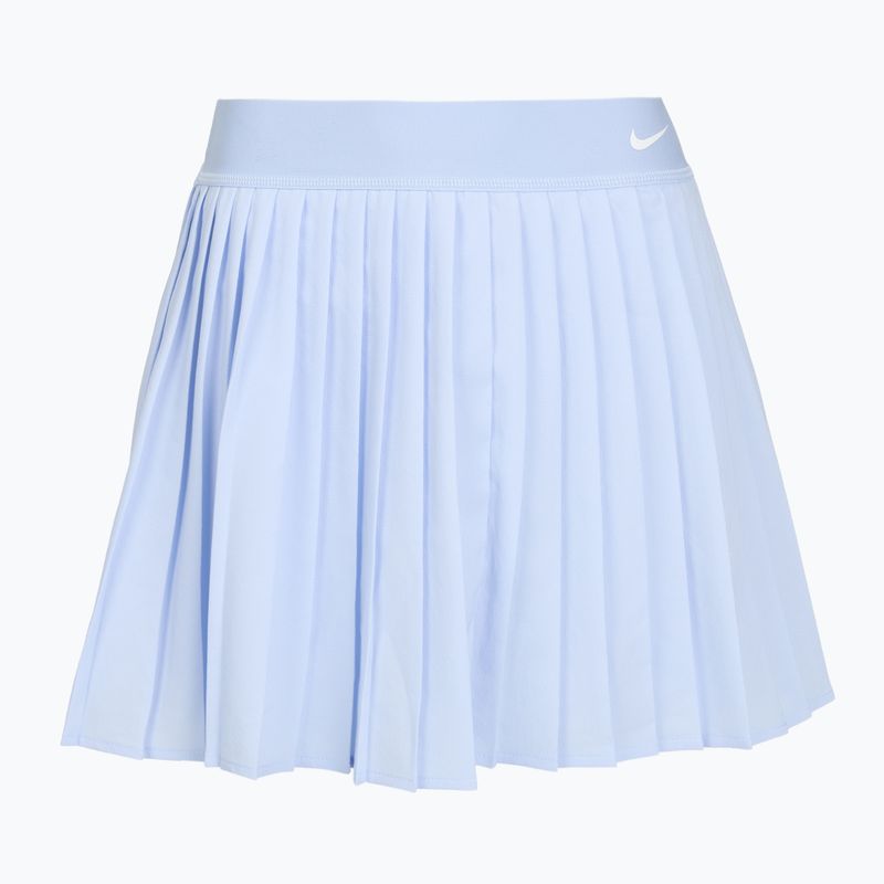 Tenisová sukně Nike Victory Dri-Fit High-Waisted Pleated hydrogen blue/hydrogen blue/white 9