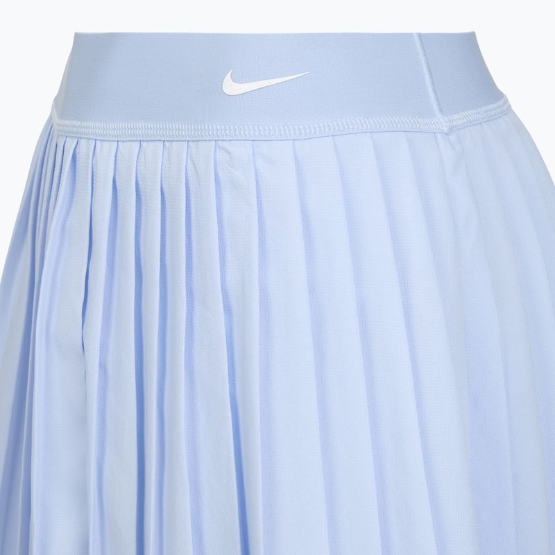 Tenisová sukně Nike Victory Dri-Fit High-Waisted Pleated hydrogen blue/hydrogen blue/white 11