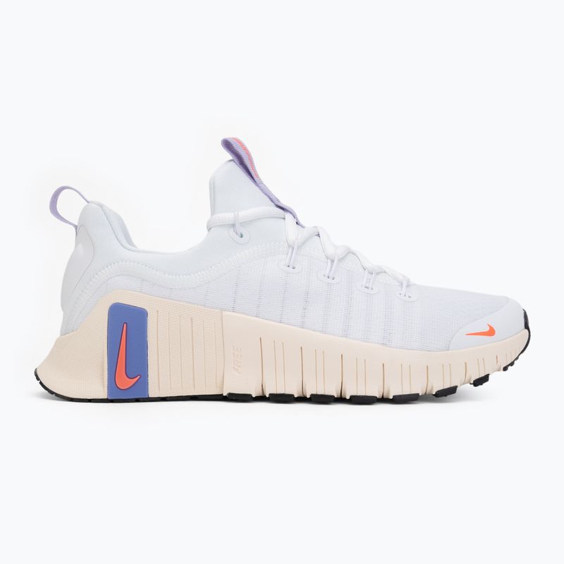 Dámské tréninkové boty Nike Free Metcon 6 white/violet mist/chalk/hot lava 2