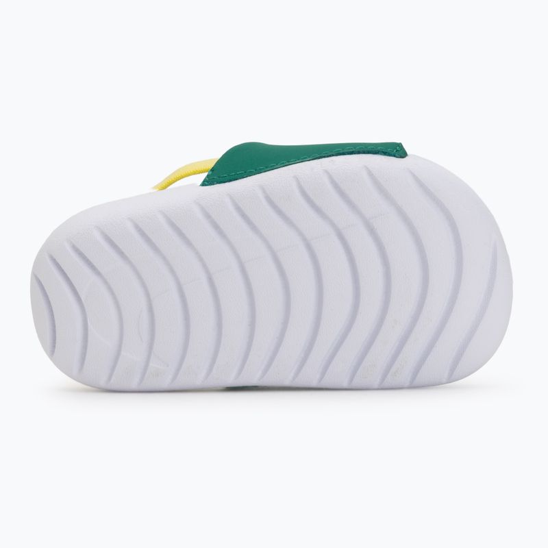 Dětské pantofle Nike Kawa malachite/sonic yellow 4