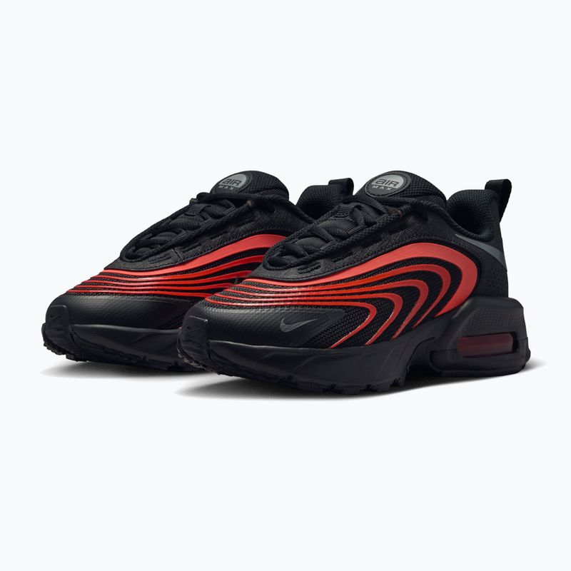 Dětské boty Nike Air Max Fire black/picante red/smoke grey 3